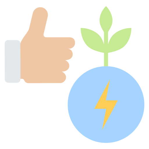 クリーンエネルギー Generic Flat icon