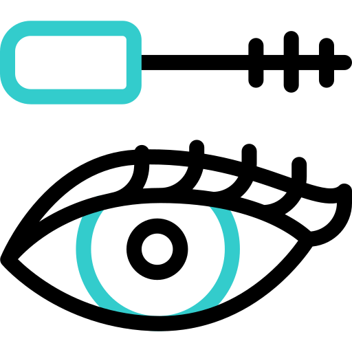 Eyelashes Basic Accent Outline icon