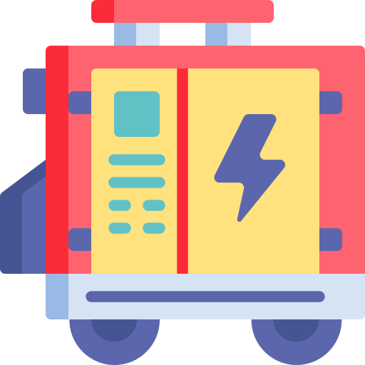 Electric generator Special Flat icon