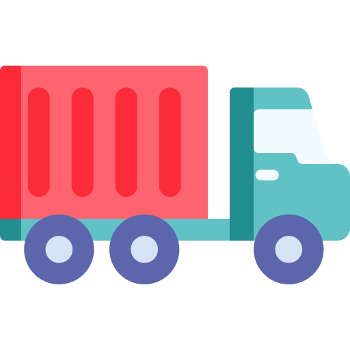 Container truck Special Flat icon