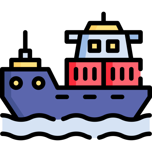 nave da carico Special Lineal color icona