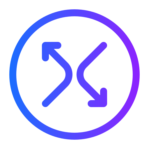 Échanger Generic Gradient Icône