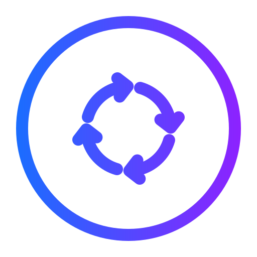 proceso Generic Gradient icono
