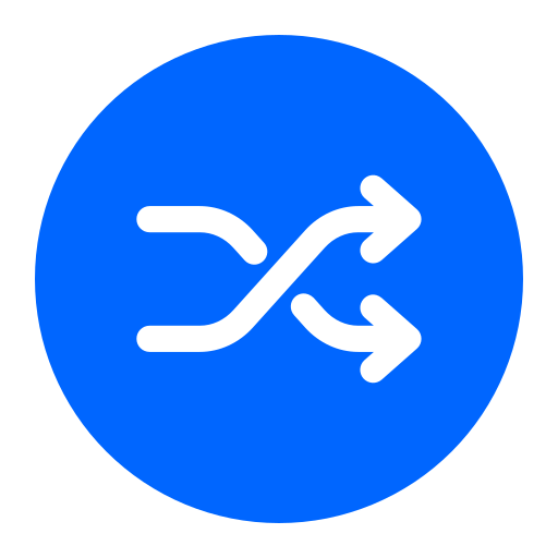 シャッフル Generic Flat icon