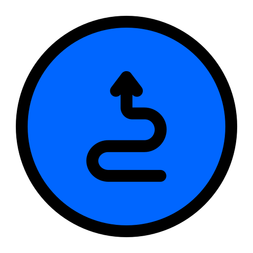 Squiggly Generic Outline Color icon