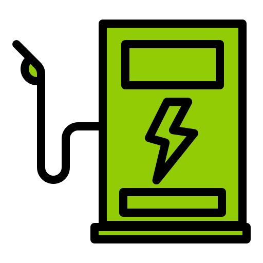 Electric station Generic Outline Color icon