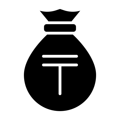 tenge Generic Glyph Icône