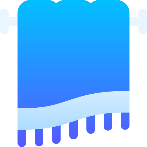 목욕 수건 Basic Gradient Gradient icon