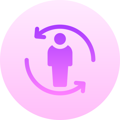 운동 Basic Gradient Circular icon