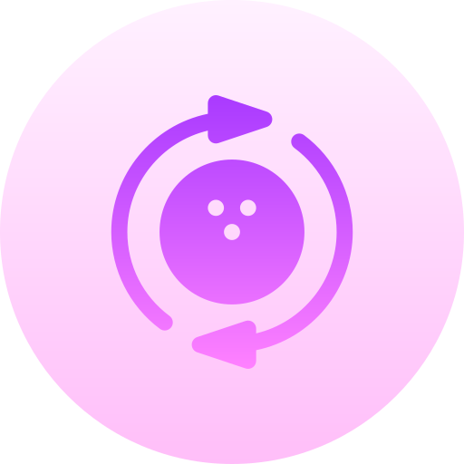 rotazione Basic Gradient Circular icona