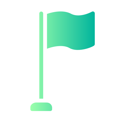 깃발 Generic Flat Gradient icon