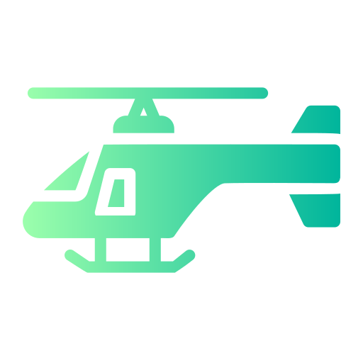 Heliciopter Generic Flat Gradient icon
