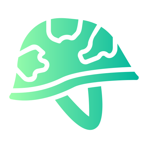 casco Generic Flat Gradient icono