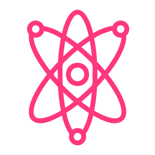 atom Generic Detailed Outline ikona