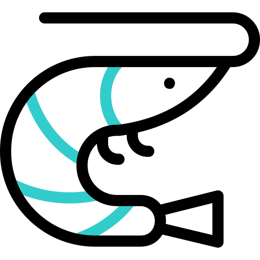 새우 Basic Accent Outline icon