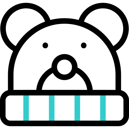 bonnet Basic Accent Outline Icône