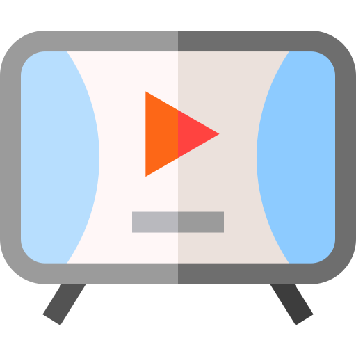 Tv Basic Straight Flat icon