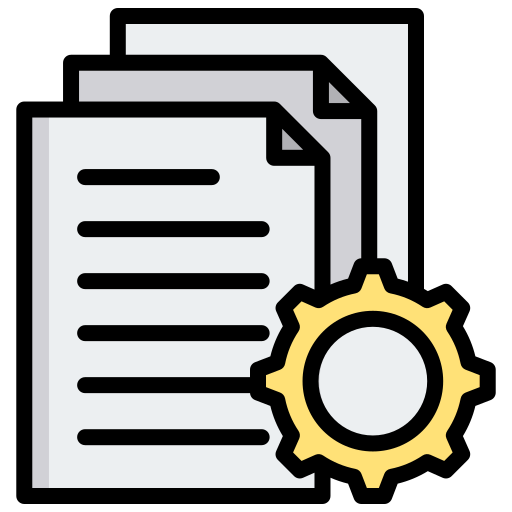 File management Generic Outline Color icon