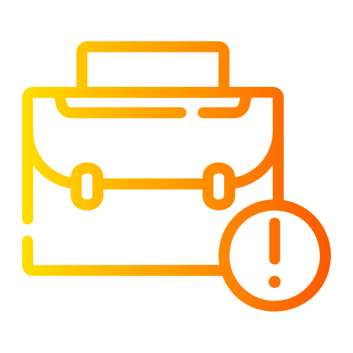 支払いに関する警告 Generic Gradient icon