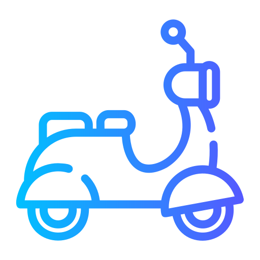 motocicleta Generic Gradient icono