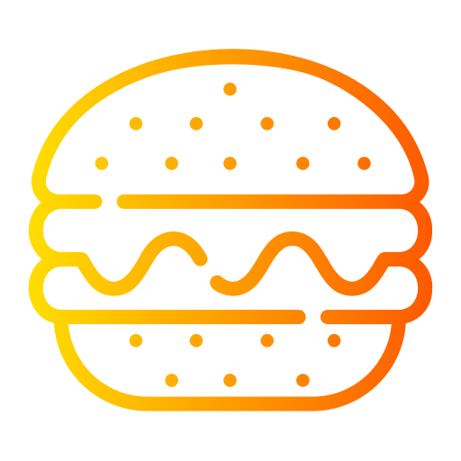 Hamburger Generic Gradient icon