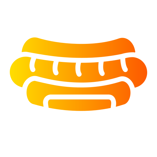hot-dog Generic Flat Gradient Icône
