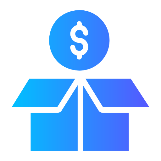 devolución de dinero Generic Flat Gradient icono