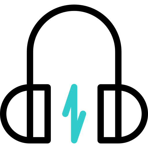 ヘッドホン Basic Accent Outline icon
