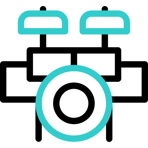bębny Basic Accent Outline ikona
