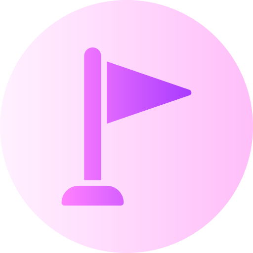 vlag Generic Flat Gradient icoon