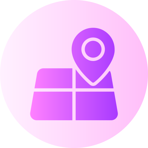 Map point Generic Flat Gradient icon
