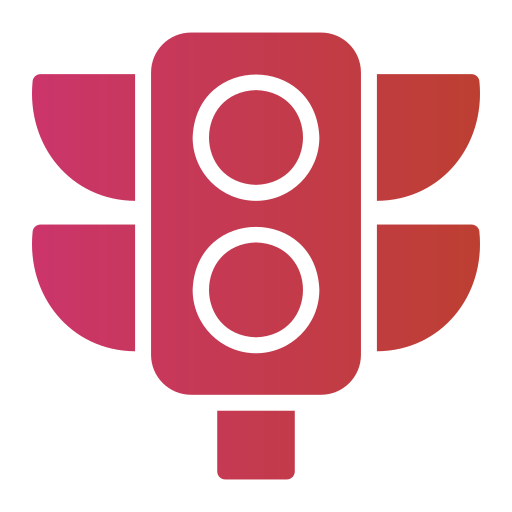 Traffic light Generic Flat Gradient icon