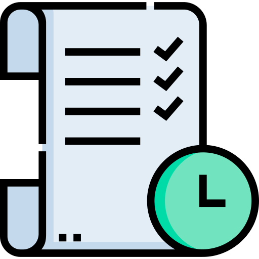 Test Detailed Straight Lineal color icon