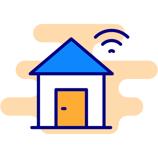 Smart home Generic Rounded Shapes icon