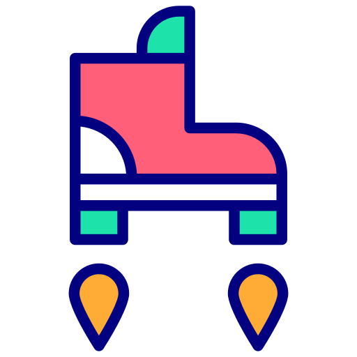 vliegende schoen Generic Outline Color icoon