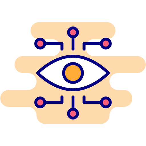ojo Generic Rounded Shapes icono