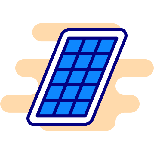 太陽光エネルギー Generic Rounded Shapes icon