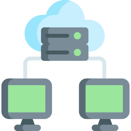 cloud-server Special Flat icon