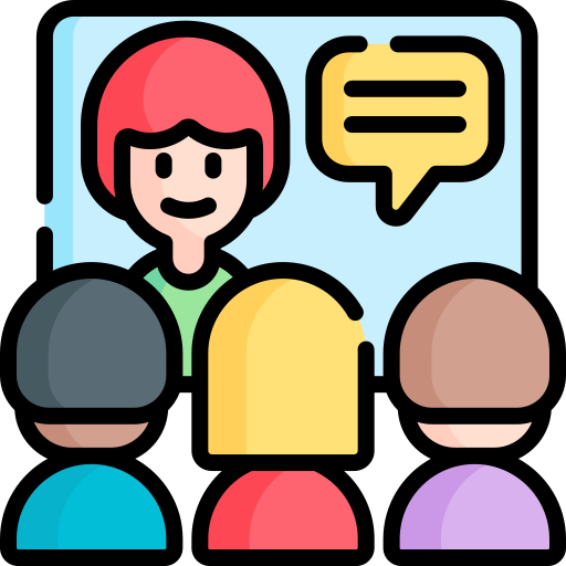Virtual event Special Lineal color icon