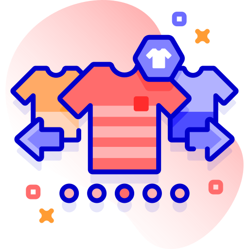 Clothing Special Ungravity Lineal color icon