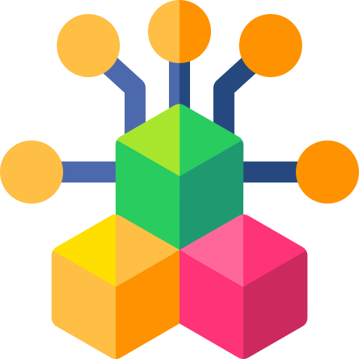 Database Basic Rounded Flat icon