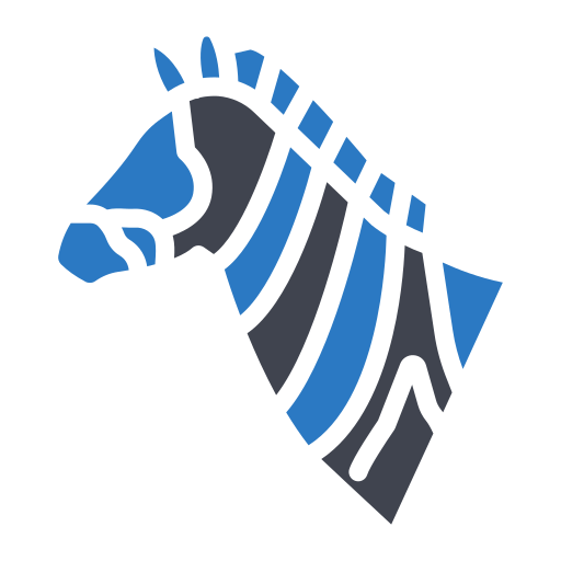 zebra Generic Blue icoon