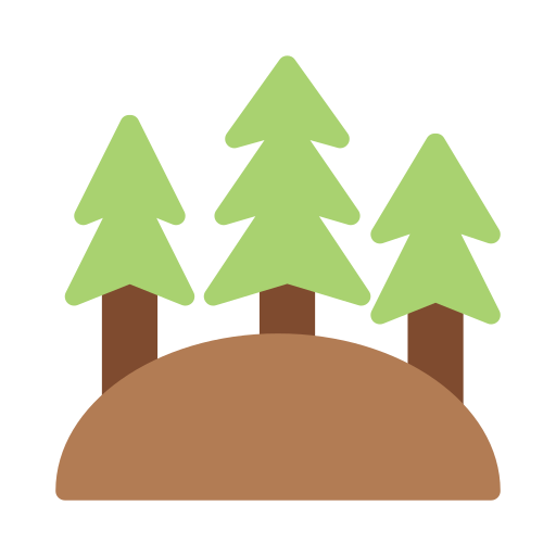 Forest Vector Stall Flat icon