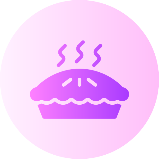torta di mele Generic Flat Gradient icona
