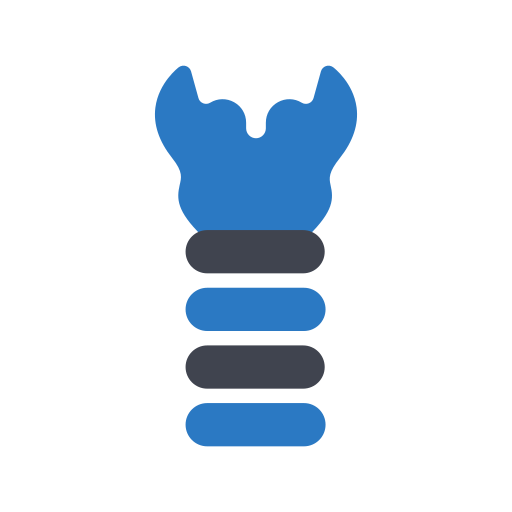 Trachea Generic Blue icon
