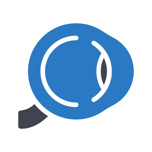 網膜 Generic Blue icon