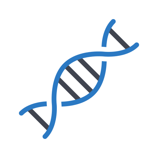 Нить ДНК Generic Blue иконка