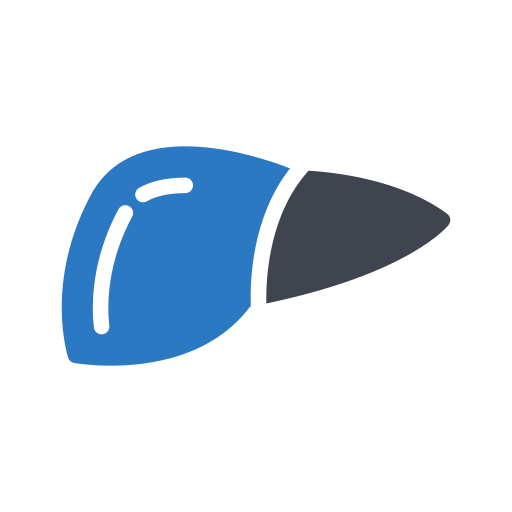 간 기관 Generic Blue icon