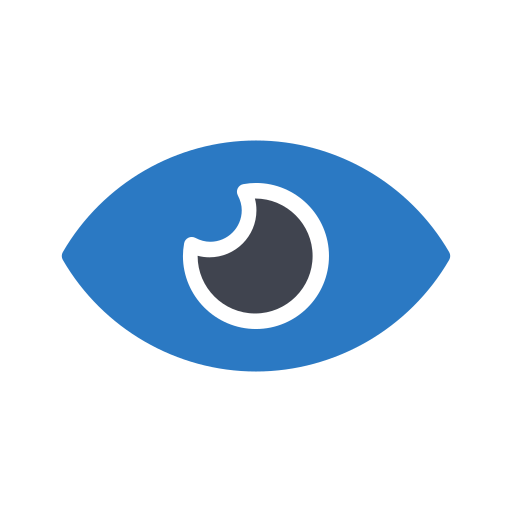 Глаз Generic Blue иконка