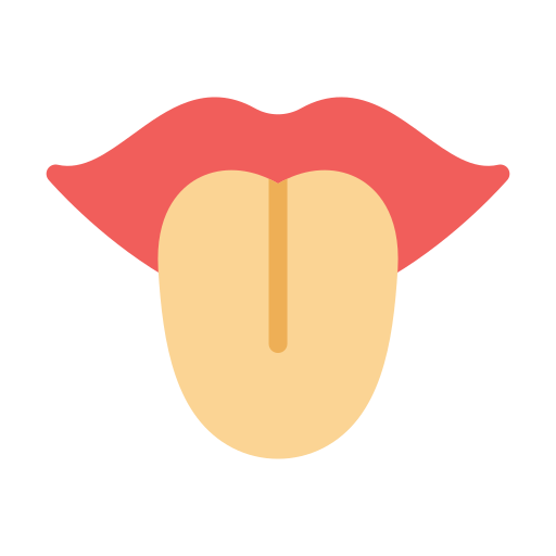 Tongue Vector Stall Flat icon